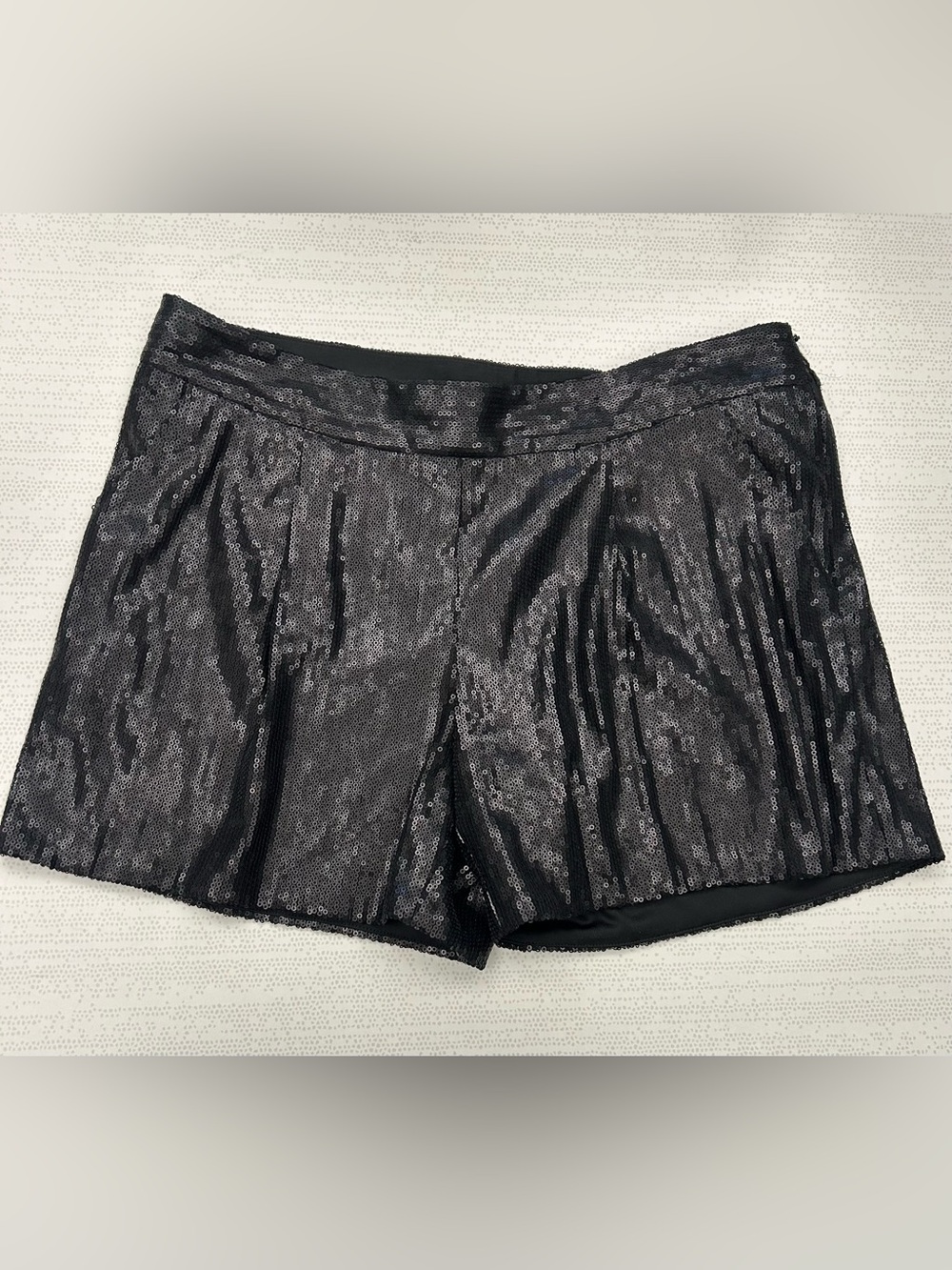Express Black Sequin Women’s Shorts